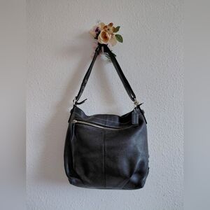 Coach Womens Pebbled Leather Style F 15064 Handbag Shoulder Bag